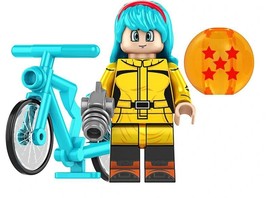 YY Minifigure Building Custom Bulma Dragon Ball Super Z  - $6.50