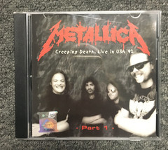 Metallica Creeping Death , Live in USA ‘92 Part 1 (1997) CD. New. - £42.65 GBP