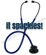 Prestige Medical S121 Clinical Lite Stethoscope, Stealth Navy Sparkles - $23.98
