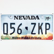 2020 United States Nevada Home Means Nevada Passenger License Plate 056 ZKP - £12.99 GBP