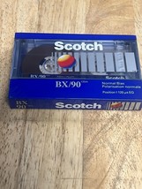 Scotch BX/90 New &amp; Sealed Vintage 90 Minute Blank Cassette Tape Normal Bias - £4.84 GBP
