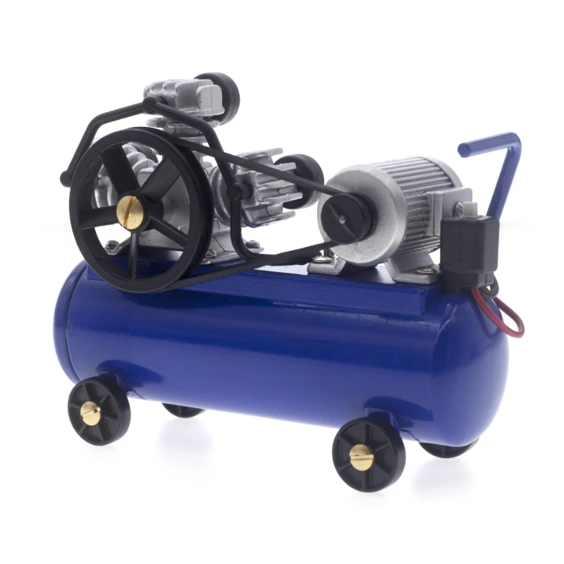 Simulated Mini Air Compressor Inflatable Pump Decor For WPL D12 MN 1/10 1/12 - £25.73 GBP