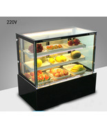 1 PC Commercial 220V Refrigerated Cake Countertop  Display Cabinet LED l... - $1,508.66 CAD