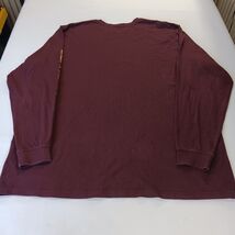 Carhartt K231 PRT Loose Fit Mens 3XL Tall Red Cotton Long Sleeve Graphic T-Shirt image 2