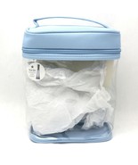 TRUE STAR Clear Cosmetics bag By Tommy Hilfiger Size 8&quot;x7&quot;x3&quot; - $4.94