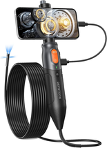 Triple Lens Endoscope Camera with Light, DEPSTECH 1080P Handheld Borescope Inspe - £122.75 GBP