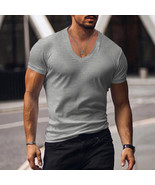 many colors hot sell breathable male men&#39;s T-shirt  - $26.36 CAD