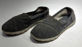 BOBS From Skechers Women’s Shoe Size 10  Slip On Black Memory Foam - £15.99 GBP