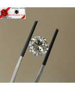 Loose Moissanite Near White OEC Round Brilliant Diamond Best For Ring 5 ... - £49.56 GBP+