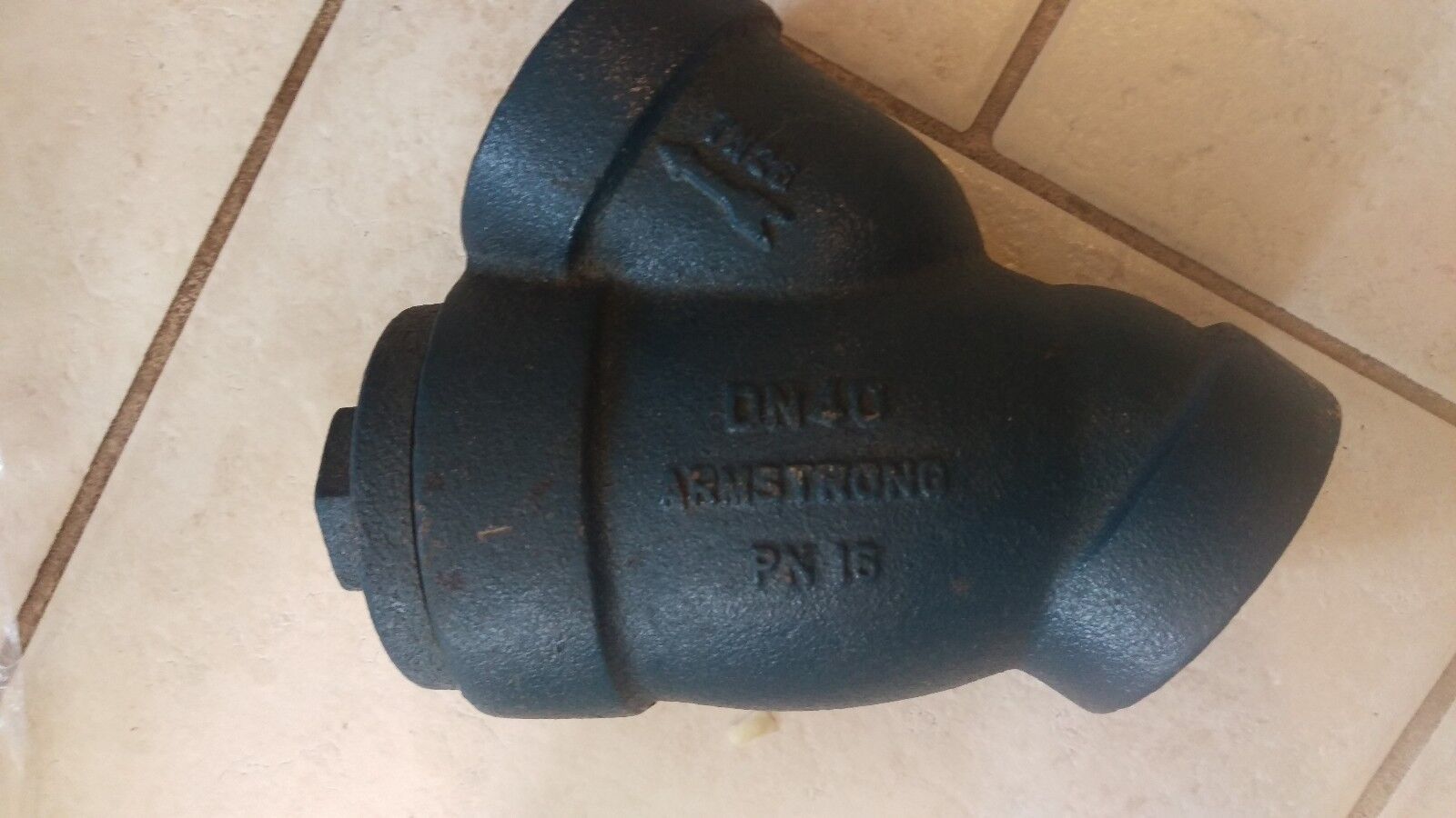 NEW Armstrong Cast Iron Split Valve Steam Vent (?) 1-1/2&quot; PN# 250 / DN40... - $91.18