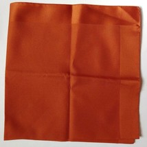 Womans Scarves Brown Orange 21in Square Bandana Head Neck Business Lady Classic - £21.83 GBP
