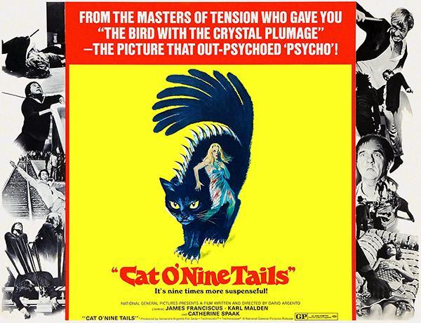 Cat O' Nine Tails - 1971 - Movie Poster - $32.99