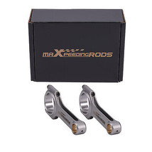 Con Rod Connecting Rods ARP 2000 Bolts for Fiat 500 Old Model 2 cylinder 4.961&quot; - £162.09 GBP