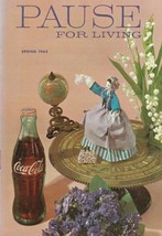 Pause for Living Spring 1963 Vintage Coca Cola Booklet Parties Iberian More - £6.95 GBP