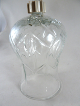 Home Interiors Clear Hurricane Votive cups candle holders Diamond Large New - $7.91