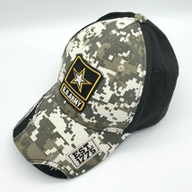 Mens US Army Hat Cap Est 1775 Camo Strapback Adjustable NWOT Embroidery JWM - £7.54 GBP