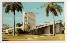 First Presbyterian Church Vero Beach Florida FL Colourpicture UNP Postcard 1960s - $4.99