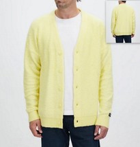 Levi&#39;s Men&#39;s Coit Boxy Cardigan Sweater Button Front Size: XS in Powdered Yellow - £39.16 GBP