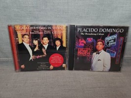 Lot of 2 Placido Domingo CDs: A Gala Christmas In Vienna, The Broadway I Love - £6.82 GBP