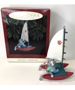 Hallmark Keepsake Christmas Ornament “Kitty&#39;s Catamaran” 1994 Cat’s Meow - $12.00