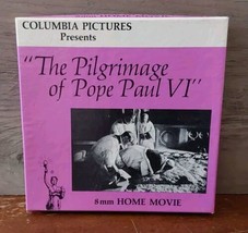 Pilgrimage of Pope Paul VI 1965 Columbia Pictures 8mm Home Movie - $27.88