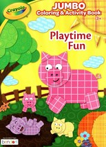 Crayola - Jumbo Coloring &amp; Activity Book - Playtime Fun - £5.61 GBP