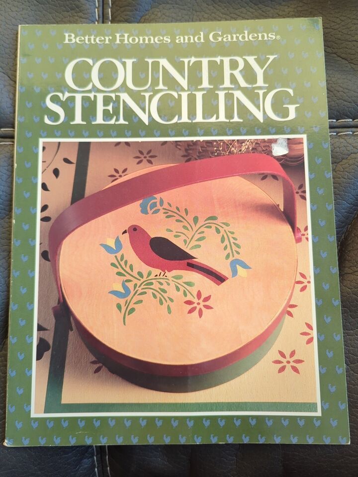 Country Stenciling Book Better Homes And Gardens Meredith Publishimg 1988 - $8.54