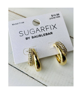 New Sugarfix by BaubleBar Doubled up Statement Earrings Free Shipping - £7.69 GBP