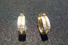 CZ White Stone Simulant Earrings #B6067 - $5.00