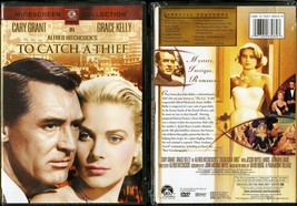 To Catch A Thief Dvd Grace Kelly Brigitte Auber Cary Grant Paramount Video New - £10.31 GBP