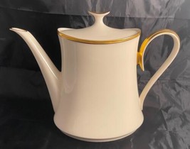 Lenox ETERNAL Tea / Coffee Pot with Lid USA Excellent Condition - £207.56 GBP