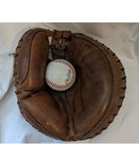 Vintage Curt Blefary Rawlings DB45 Baseball Glove Right Hand Throw Brown - $956.17 MXN
