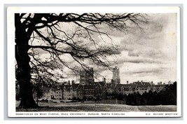 West Campus Dorms Duke University Durham North Carolina NC UNP WB Postcard W17 - £4.77 GBP