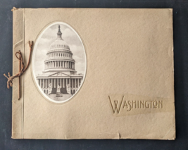 1910s Washington D.C. Illustrated Photo Souvenir Book w/30 Plates - £31.28 GBP
