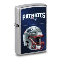 Zippo® NFL® New England Patriots Street Chrome™ Lighter - £30.32 GBP