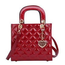 Handbag  Crossbody Classic Square Totes Hand Bag Luxury Brand Women Bags Bright  - £22.36 GBP
