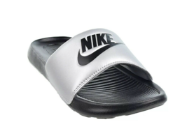 Nike Victori One Slide Womens Sandals Slides Comfort Slides Silver Black  - £18.08 GBP
