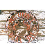 Plasma Metal Art Iron Cutout We Don&#39;t Dial 911 Sign 22 inches - £99.90 GBP