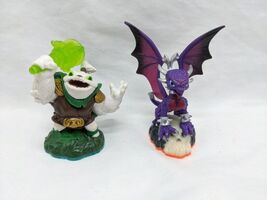 Lot Of (2) Skylanders Swap Force Cynder And Zoo Lou Figures - €6,41 EUR
