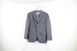 Vtg 70s Streetwear Mens 42R Wool Blend 3 Button Sport Coat Suit Jacket P... - $59.35