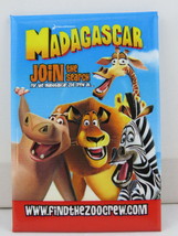 Walmart Staff Pin - Madagascar DVD Release - Paper Pin - £10.56 GBP