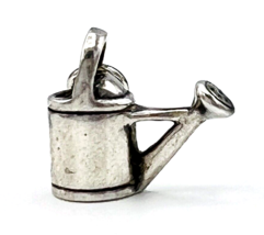 Vintage Sterling Silver Signed Jezlaine Watering Can Charm - £18.60 GBP