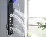 ELLO&amp;ALLO Bathroom LED Shower Panel Tower Rain Waterfall Massage Body Je... - £39.14 GBP