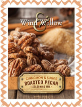 WIND AND WILLOW Cinnamon &amp; Sugar Roasted Pecan Seasoning Mix~Add EggWhite&amp;Pecans - £9.28 GBP