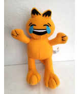 Toy Factory Garfield Cat Laughing Crying Emoji Plush Stuffed Animal 9&quot; - £15.55 GBP