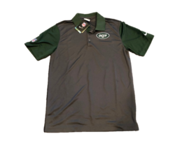 NWT New York Jets Nike Dri-Fit Pre-Season Performance Small Polo Shirt - £35.57 GBP