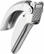 Kuhn Rikon Epicurean Garlic Press Stainless Steel 6.5" Silver New - $42.46
