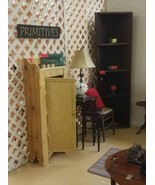 Handmade Jelly Cabinet Cupboard, 3 shelves, 53x17x21, custom order - $516.14