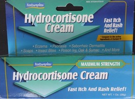 Natureplex - Hydrocortisone Cream 1% Fast Itch &amp; Rash Relief, 1.5 Oz Tube - £2.76 GBP