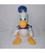 Disney Store Donald Duck 17 Inch Plush Blue Sailor Suit Stuffed Toy Duck - $14.57